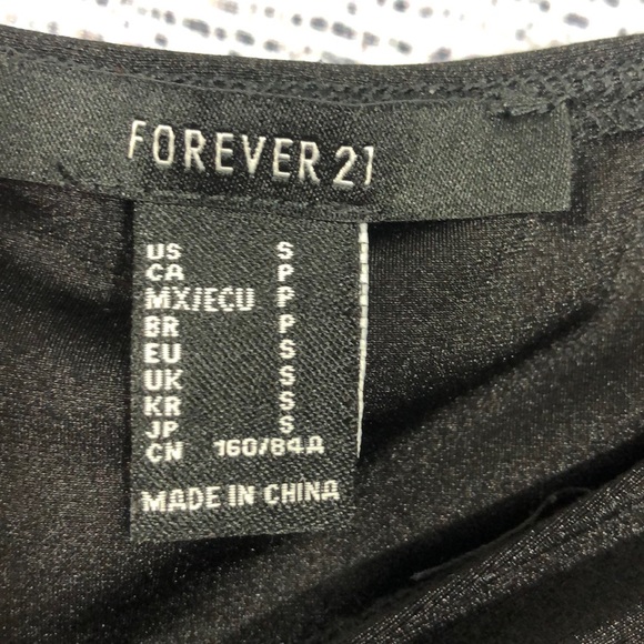 Forever 21 Off The Shoulder Mesh Bodysuit - Picture 2 of 4